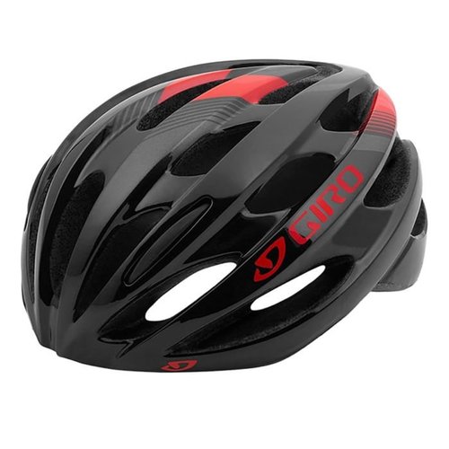 Capacete de Ciclismo Giro Trinity Preto e Vermelho Capacete de Ciclismo Giro Trinity Preto e Vermelho