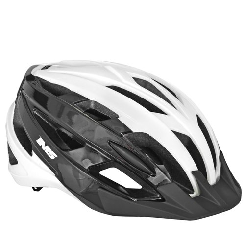 Capacete de Ciclismo IMS Racing Adventure Preto e Branco