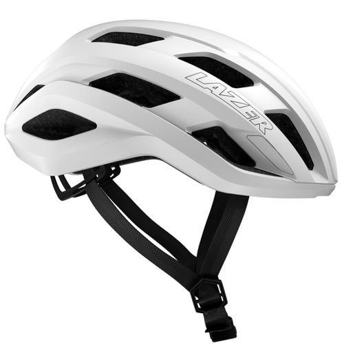 Capacete de Ciclismo Lazer Strada KinetiCore Branco Fosco