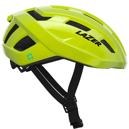 Capacete de Ciclismo Lazer Tempo KinetiCore Amarelo