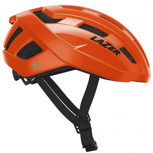 Capacete de Ciclismo Lazer Tempo KinetiCore Laranja