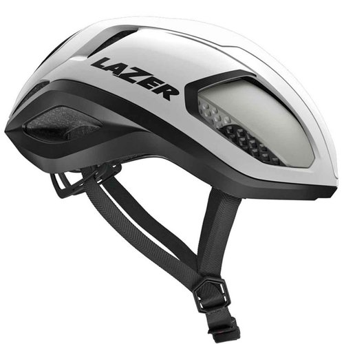 Capacete de Ciclismo Lazer Vento KinetiCore Branco Fosco