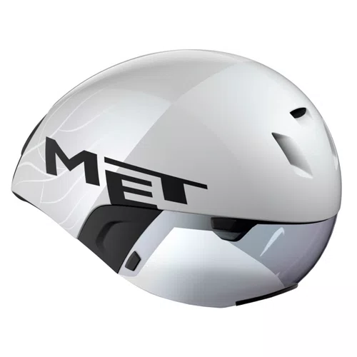 Capacete de Ciclismo Met Aero Codatronca Branco