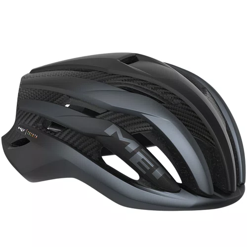 Capacete de Ciclismo Met Trenta Carbon 3K Mips Preto