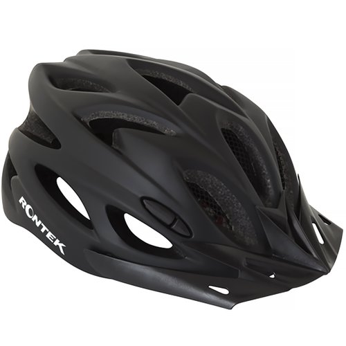 Capacete de Ciclismo Rontek RT-58 Led Preto