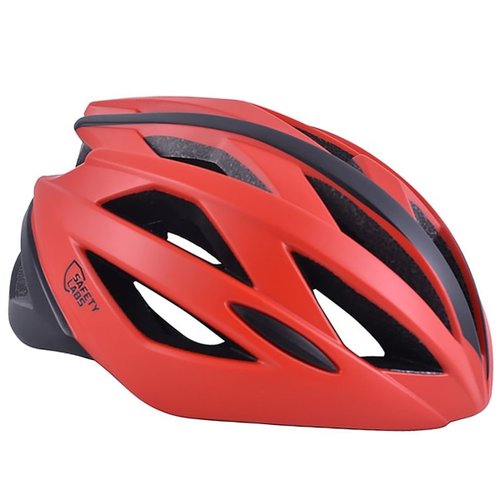 Capacete de Ciclismo Safety Labs Xeno Vermelho e Preto