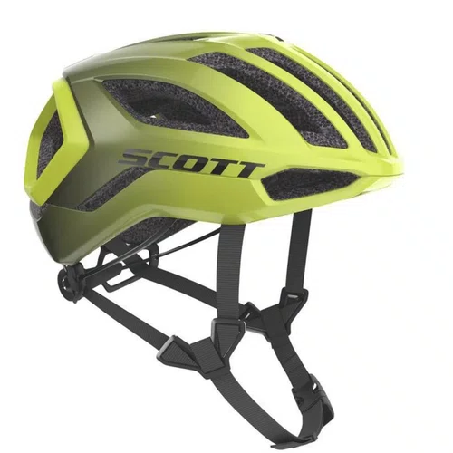 Capacete de Ciclismo Scott Centric Plus Fluor Mips Amarelo