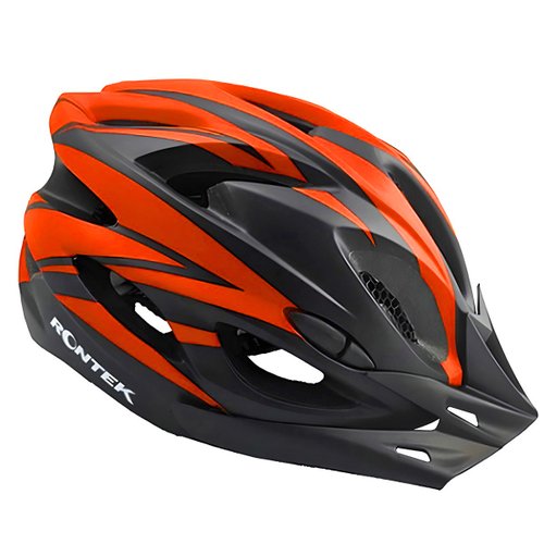 Capacete de Ciclismo Rontek RT-58 Led Preto