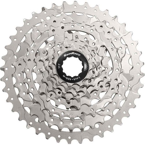 Cassete de Bicicleta Sunrace M680 Padrão Shimano HG 11-40 8 Vel