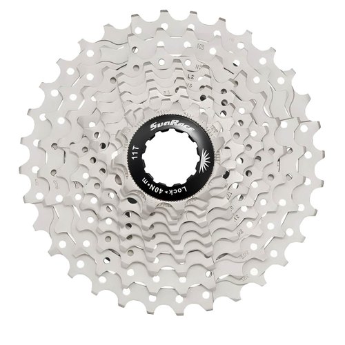 Cassete de Bicicleta Sunrace RS1 Padrão Shimano HG 11-32 10 vel