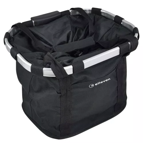 Cesta de Bicicleta Elleven Bolsa Lona e Alumínio