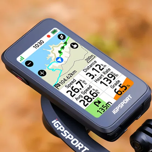 Ciclocomputador com GPS Igpsport Binavi Air Touch Screen Bundle II ...