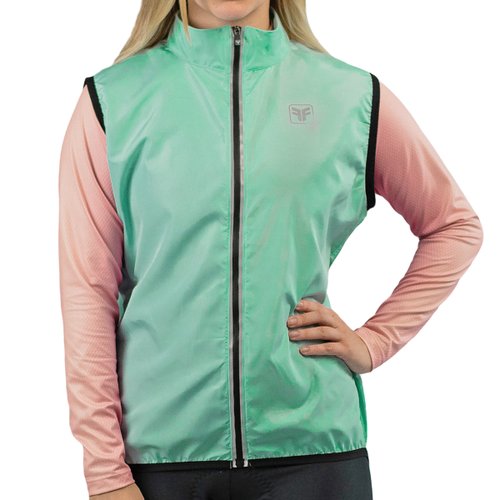 Colete de Ciclismo Corta Vento Free Force Classic Feminino