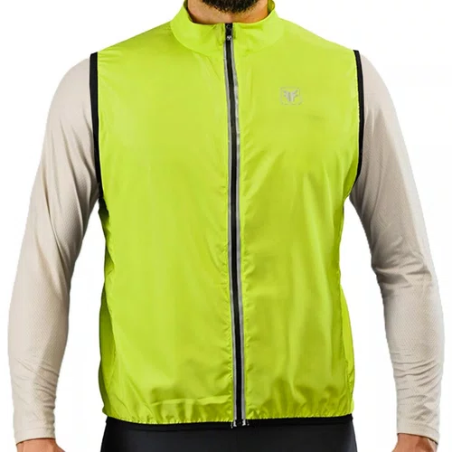Colete de Ciclismo Corta Vento Free Force Classic Verde