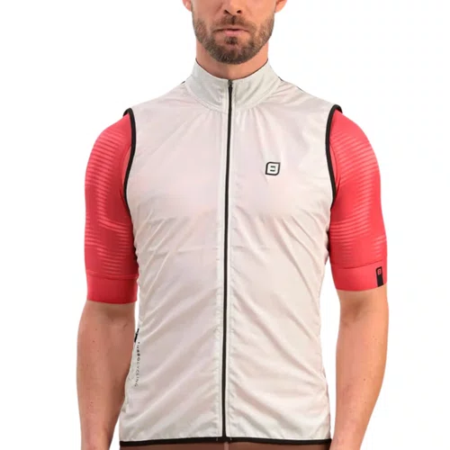Colete de Ciclismo Corta Vento Furbo Save Branco