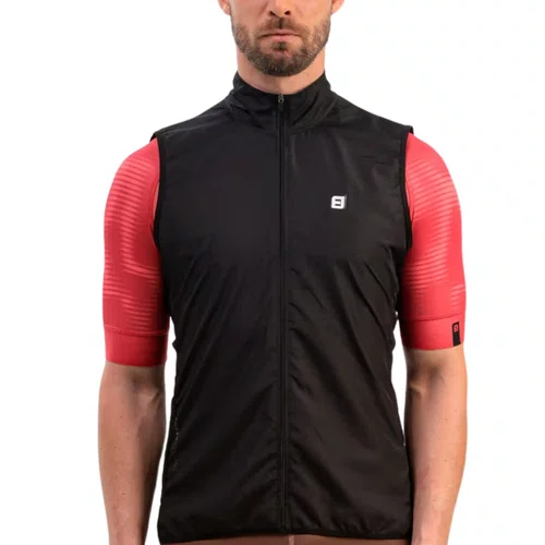 Colete de Ciclismo Corta Vento Furbo Save Preto
