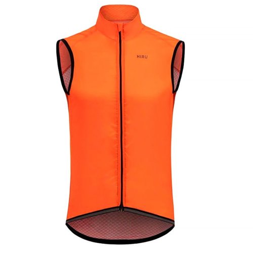 Colete de Ciclismo Orbea Hiru Core Windbreaker Laranja