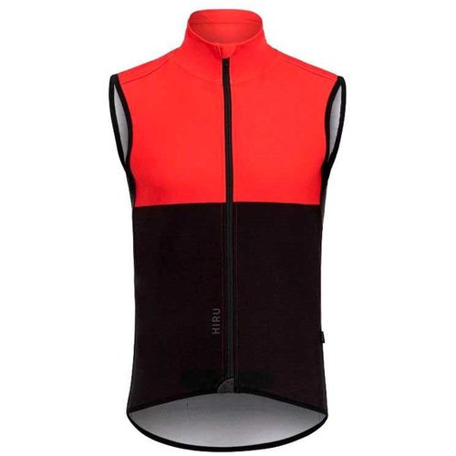 Colete de Ciclismo Orbea Hiru Softshell Advanced Vermelho