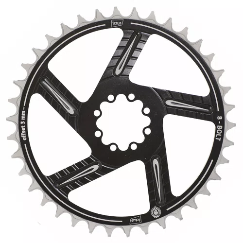 Coroa de Bicicleta Ictus Sram XO GX T-Type 36T