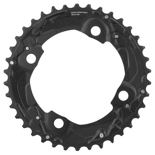 Coroa de Bicicleta Shimano Deore FC-M615 38