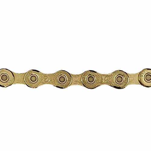 Corrente de Bicicleta KMC X-12 TI-N Gold 12 vel 126 Elos