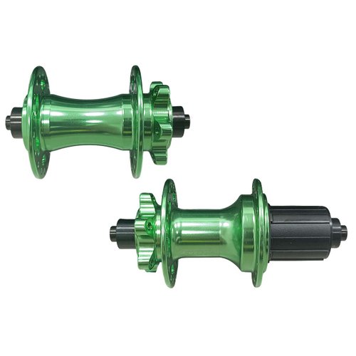 Cubo de Bicicleta GTA Barulhento Disc 36F Verde