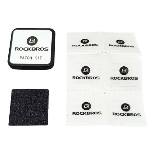 Remendo para Câmara Ar Rockbros Autocolante com 6 Unidades