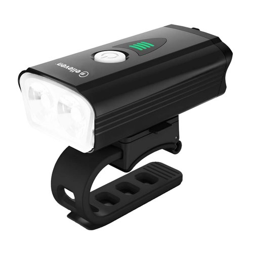 Farol de Bicicleta Elleven Super USB 900 Lúmens