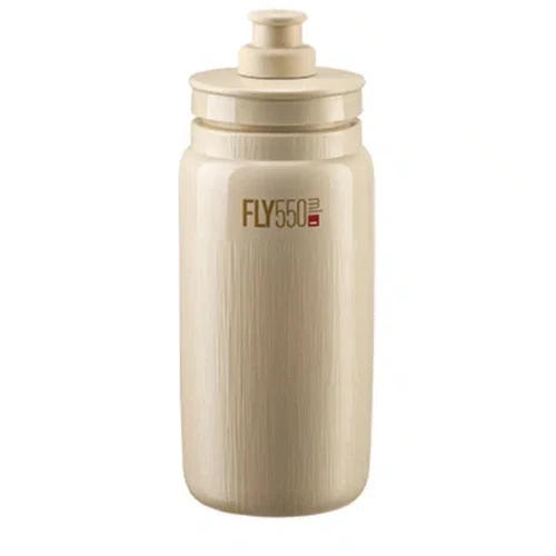 Garrafa de Ciclismo Elite Fly Tex 550ml Bege