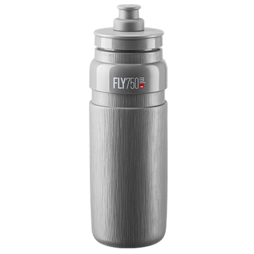 Garrafa de Ciclismo Elite Fly Tex Cinza 750ml