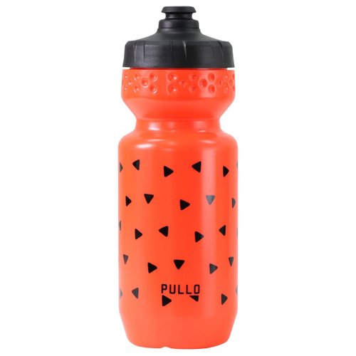 Garrafa de Ciclismo Hupi Pullo Nuoli Laranja 600ml