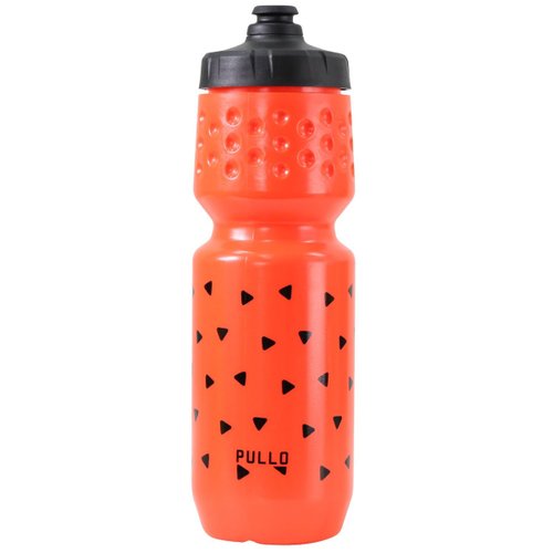 Garrafa de Ciclismo Hupi Pullo Nuoli Laranja 750ml
