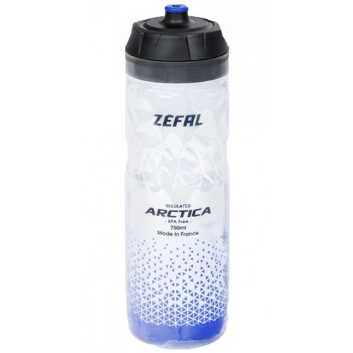 Garrafa de Ciclismo Zefal Térmica Arctica Azul 750ml