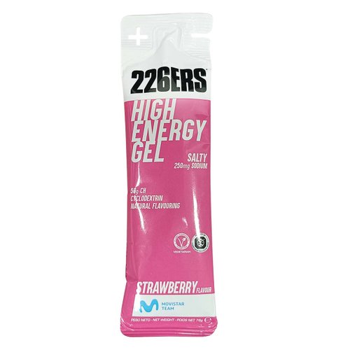 Gel Isotônico 226ERS High Energy 50 gr Ciclodextrina Morango