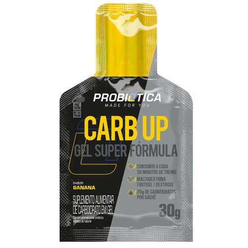 Gel Isotônico Probiotica Carb-Up Super Fórmula Banana