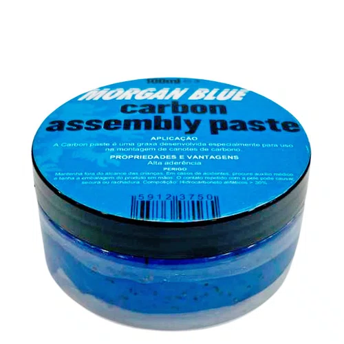 Graxa de Bicicleta Morgan Blue Carbonpasta para Carbono 100cc
