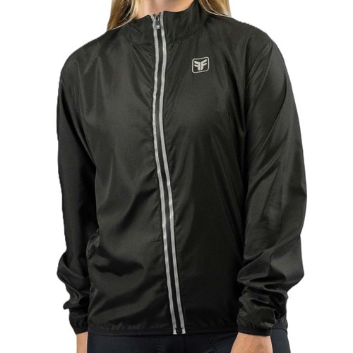 Jaqueta de Ciclismo Corta Vento Free Force Classic Feminina Preta