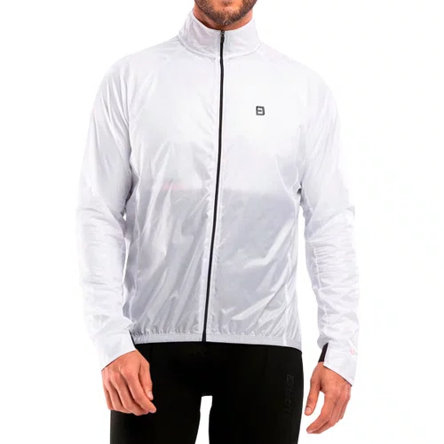 Jaqueta de Ciclismo Corta Vento Furbo Pocket Branca