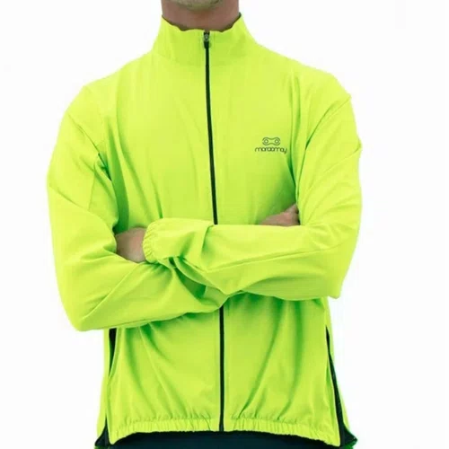 Jaqueta de Ciclismo Corta Vento Marcio May Race Amarelo
