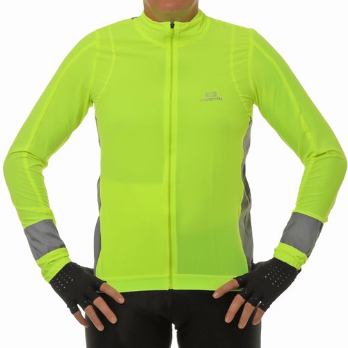 Jaqueta de Ciclismo Corta Vento Marcio May Reflex Amarela