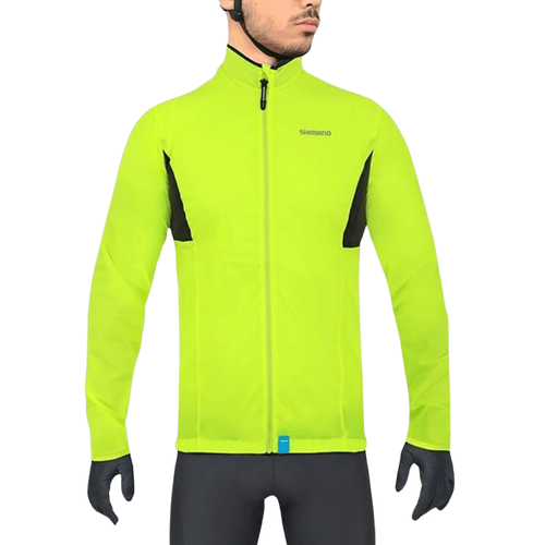 Jaqueta de Ciclismo Corta Vento Shimano Compact Amarela