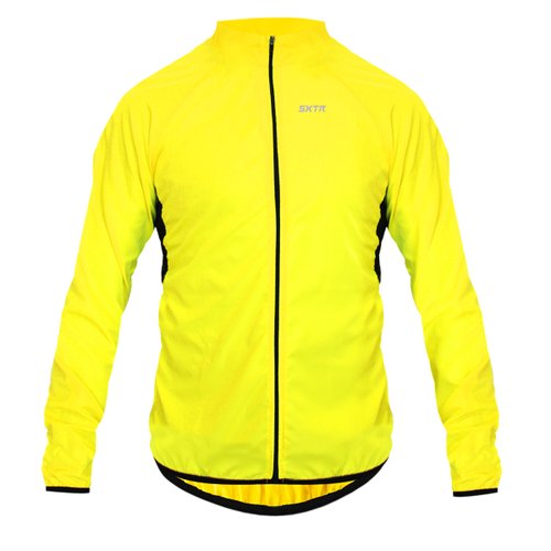 Jaqueta de Ciclismo Corta Vento Sportxtreme Comfort Amarela