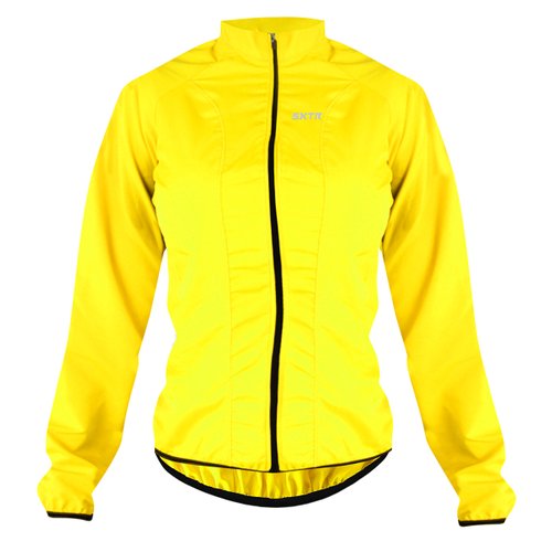 Jaqueta de Ciclismo Corta Vento SportXtreme Comfort Feminina Amarela