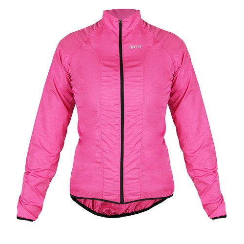 Jaqueta de Ciclismo Corta Vento SportXtreme Comfort Feminina Rosa