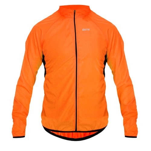 Jaqueta de Ciclismo Corta Vento SportXtreme Comfort Laranja