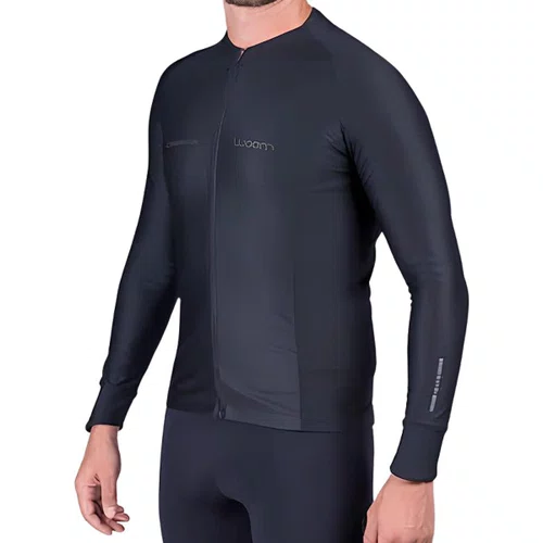 Jaqueta de Ciclismo Woom Carbon Black