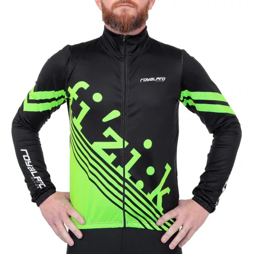 Jaqueta de Ciclismo Inverno Marcio May Fizik Preta