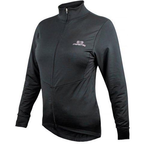 Jaqueta de Ciclismo Inverno Marcio May Comfort Feminina Preta