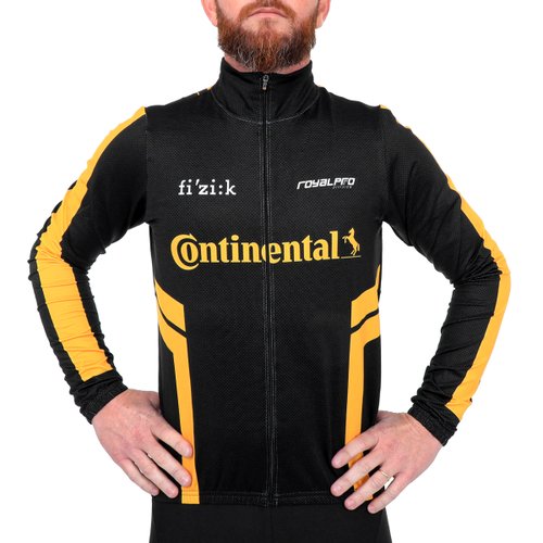 Jaqueta de Ciclismo Marcio May Continental Inverno Preta