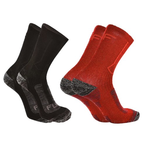 Kit 2 pares Meia de Ciclismo FLR Thermal Inverno